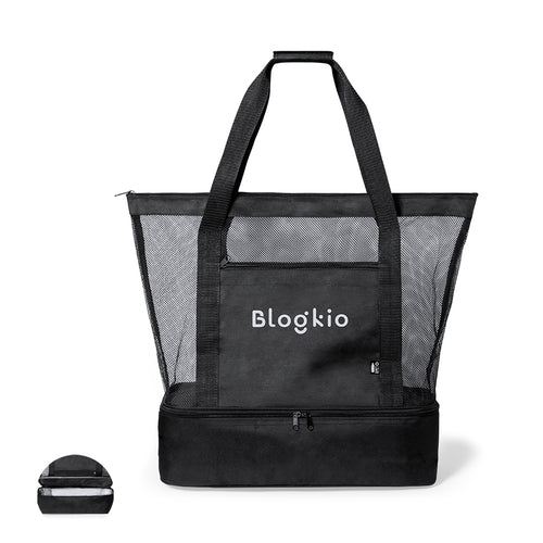 Sac glacière en polyester résistant RPET 600D fabriqué à partir de plastique recyclé pour favoriser la réutilisation des déchets plastiques et contribuer à la durabilité de la planète - Pattel Personnalise