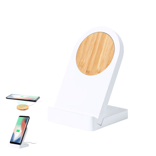Chargeur sans fil magnétique de la ligne Nature avec fonction de support mobile - Noopy Personnalise