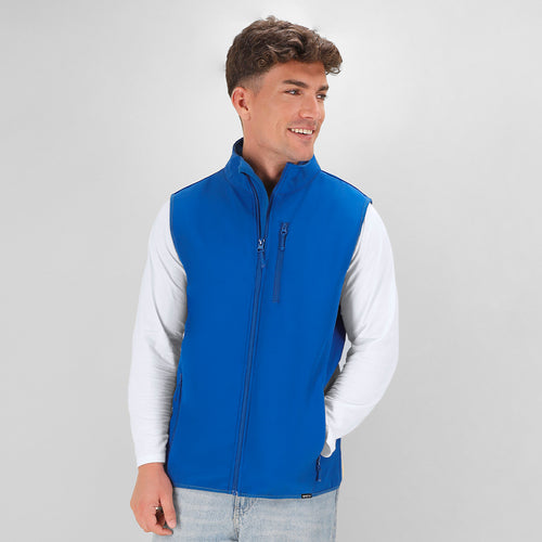 Gilet imperméable et respirant en combinaison de matériaux RPET, fabriqués à partir de plastique recyclé, afin de promouvoir la réutilisation des déchets plastiques et de contribuer à la durabilité de la planète :...