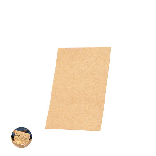 Karte aus recyceltem Karton und Kraftpapier - Kotix Personalisiert