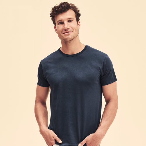 Farbiges T-Shirt Iconic von Fruit Of The Loom für Erwachsene Personalisiert