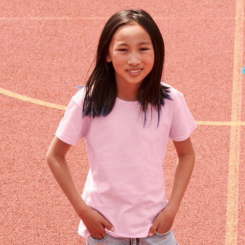 Magliette Da Ragazzo Iconic Personalizzato - T-shirt Iconic taglia bambina Fruit Of The Loom
