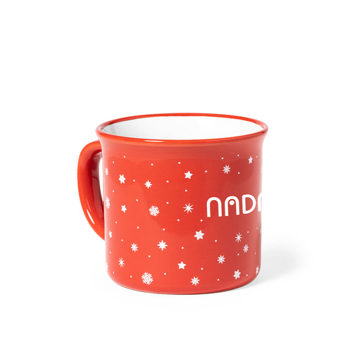 Keramikbecher mit weihnachtlichem Design und 280 ml Fassungsvermögen - Verdux Personalisiert
