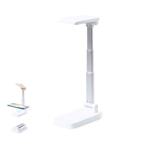 Lampe multifonction pliante tout-en-un, en combinaison d'aluminium et d'ABS blanc résistant - Cirgux Personnalise