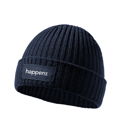 Weiche und warme Rippenstrickmütze aus elastischem Acrylmaterial - Selsoker Personalisiert