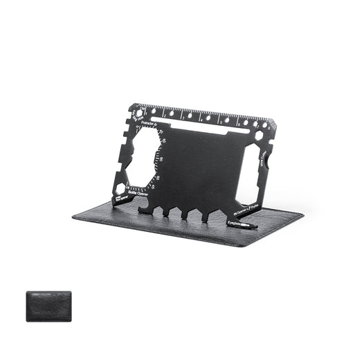 Multitool mit robustem Gehäuse aus rostfreiem Stahl und 16 Funktionen - Frest Personalisiert
