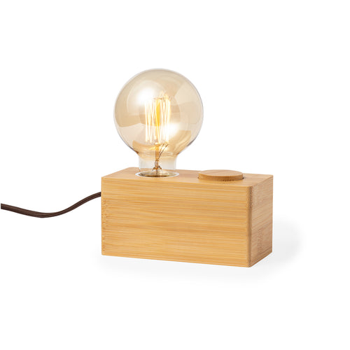Lampe au design vintage original en bambou - Sarpal Personnalise