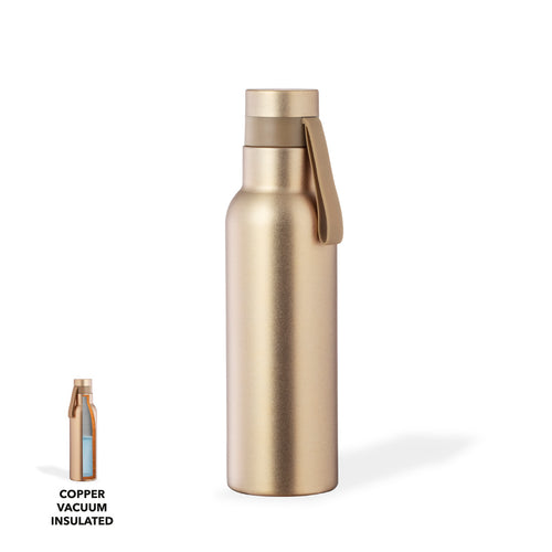 530 ml capacity thermal bottle, made in double wall stainless steel - Roach Personalised