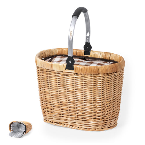 Apportez du style à vos pique-niques avec ce panier isotherme cool et rétro - Halbax Personnalise