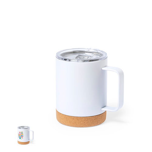 Tasse thermique en acier inox à double paroi et 330ml de capacité - Wifly Personnalise