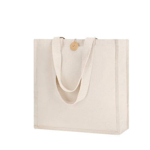 Borse A Soffietto Sembak Personalizzato - Borsa realizzata principalmente in cotone, con finitura naturale e grammatura extra di 310 g/m²