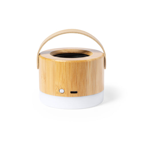 Enceinte Bluetooth® compacte d'une puissance de 3W avec lumière LED - Durbal Personnalise