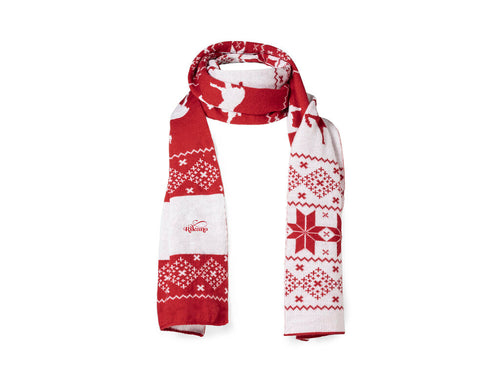Lustiger und warmer Schal mit Weihnachtsmotiven - Luka Personalisiert