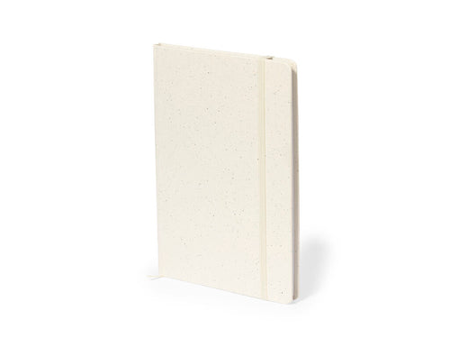 Bloc-notes A5 avec couvertures rigides en carton recyclé résistant - Tempox Personnalise