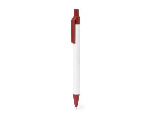 Push-button mechanism ball pen with recycled cardboard barrel - Cezon Personalised