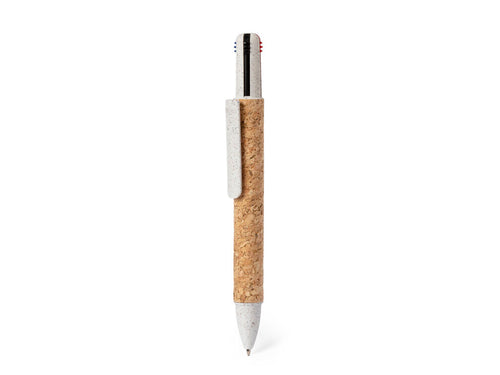 4-in-1 ball pen with retractable push-button mechanism - Stello Personalised