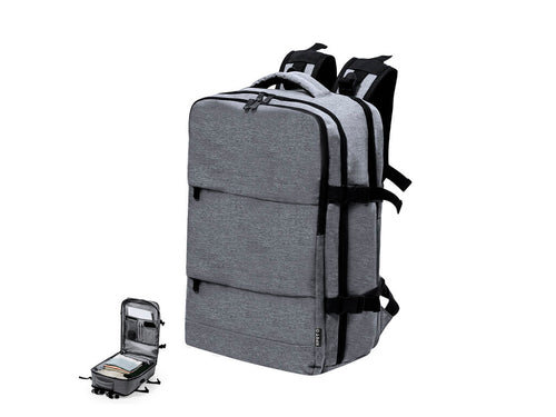Multifunktioneller Rucksack aus 300D RPET - Myriax Personalisiert