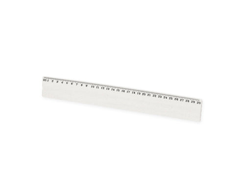 Nachhaltiges 30-cm-Lineal aus Weizenstroh - Nixora Personalisiert