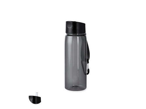 800 ml bottle made of resistant RPET with transparent body - Alborez Personalised