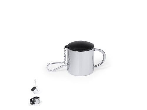 Tasse à double paroi en acier inoxydable de 145ml - Melbour Personnalise