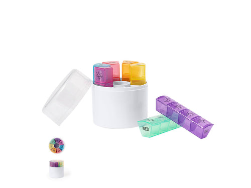 Compact pilulier hebdomadaire - Ablix Personnalise