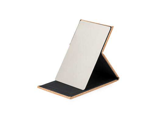 1X miroir pliant en liège - Tambour Personnalise