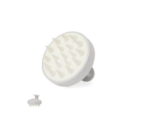 Brosse massante pour cuir chevelu fabriquée en canne à blé - Nocote Personnalise