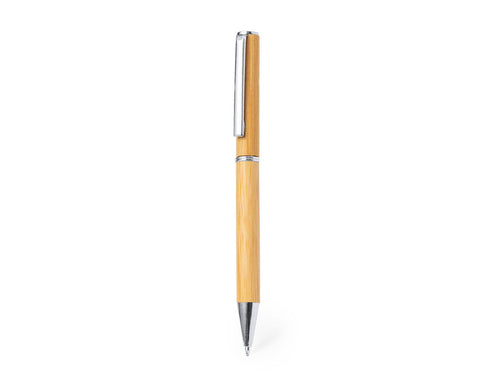 Stylo avec corps en bambou - Stenson Personnalise