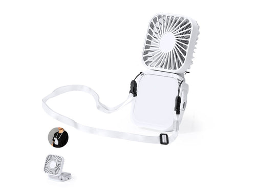 Tragbarer Ventilator aus robustem ABS - Benard Personalisiert