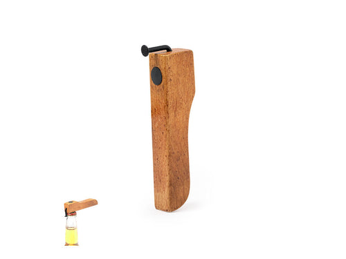 Echter Flaschenöffner aus Holz - Clasinger Personalisiert