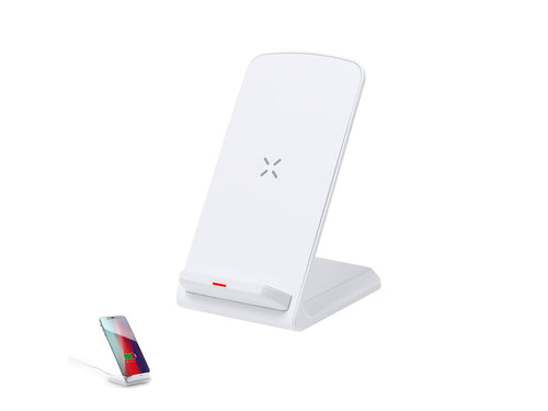 Chargeur sans fil 15W avec fonction support pour smartphone fabriqué en RABS - Tayil RCS Personnalise
