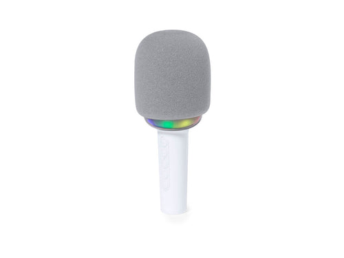 Découvrez la liberté de la musique avec le haut-parleur microphone portable, avec connexion Bluetooth® et fabriqué en ABS résistant - Sinfonyx Personnalise
