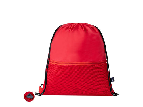 Seilrucksack aus weichem RPET-Polyester 210D - Uznam Personalisiert