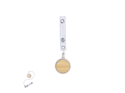 Porte-crédit extensible en bambou et canne à blé - Alikra Personnalise