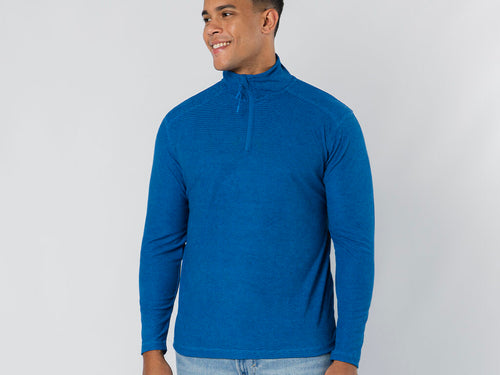 Pile Arsuk Personalizzato - Maglia in pile unisex, realizzata in caldo e morbido pile pettinato da 160 gr/mq, con effetto melange