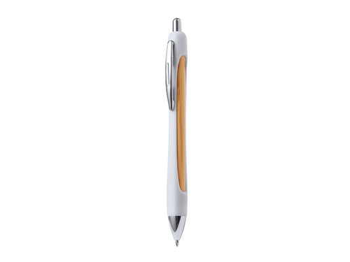 Élégant stylo à bille bouton poussoir RABS et bambou - Storm Personnalise