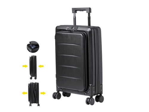 Praktischer Klappwagen mit 4 Lenkrädern aus starrem ABS - Dopkin Personalisiert