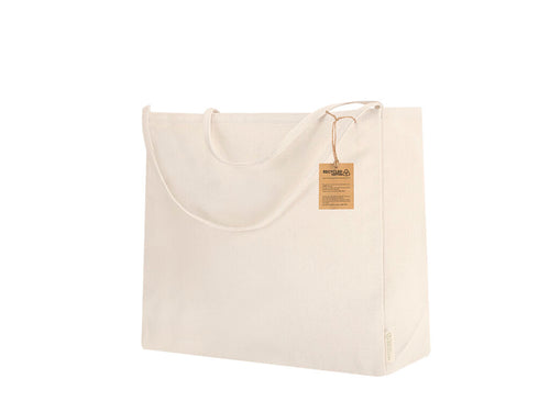 Borse A Soffietto Yaponic Personalizzato - Borsa in cotone riciclato con grammatura di 300 g/m²