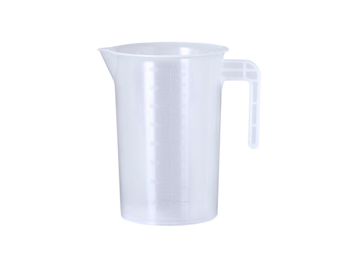 Cubi Danlox 4L Personalizzato - Caraffa graduata da 4 litri in resistente PP trasparente con manico