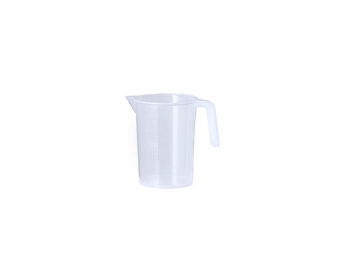 Cubi Ladex 500 ml Personalizzato - Caraffa graduata da 500 ml in resistente PP trasparente con manico