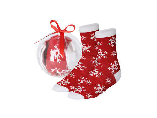 Weiche und warme Socken mit Weihnachtsmotiven - Scrubit Personalisiert