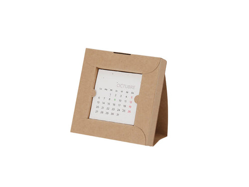 Calendrier plantable en papier de semences - Krily Personnalise