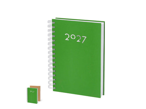 Ringbuch-Tagebuch im A5-Format aus weichem und strapazierfähigem PU-Leder, mit Hartdeckeln - Witrex Personalisiert