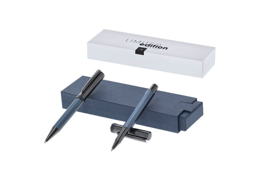 Set Da Scrittura Licken Personalizzato - Set esclusivo di penna a sfera e penna roller di altissima qualità della collezione Limited Edition