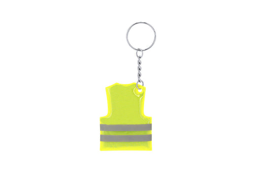 Portachiavi Cebrom Personalizzato - Portachiavi giubbetto riflettente in PVC