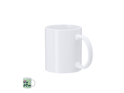 Tasse en céramique d'une capacité de 350 ml, de qualité AAA, ce qui en fait une option idéale pour la sublimation de la plus haute qualité - Werdan Personnalise