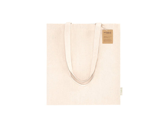 Borse Di Cotone Domarix Personalizzato - Borsa realizzata principalmente in cotone riciclato di 280 g/m2