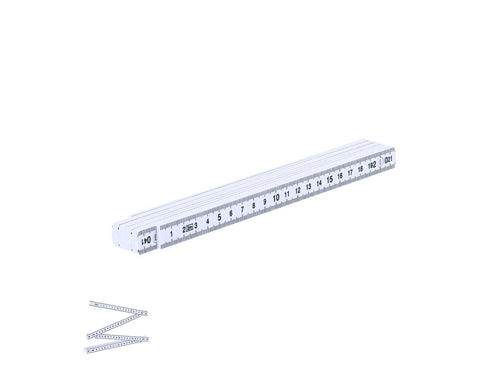 Faltbares 2 Meter Maßband aus widerstandsfähigem Fiberglas - Pebar Personalisiert