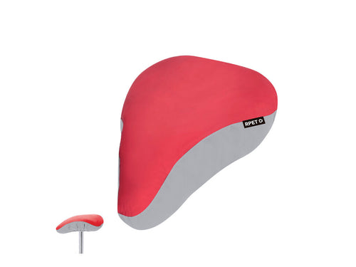 Housse de selle avec base réfléchissante fabriquée en matériau 190T RPET - Kierden Personnalise