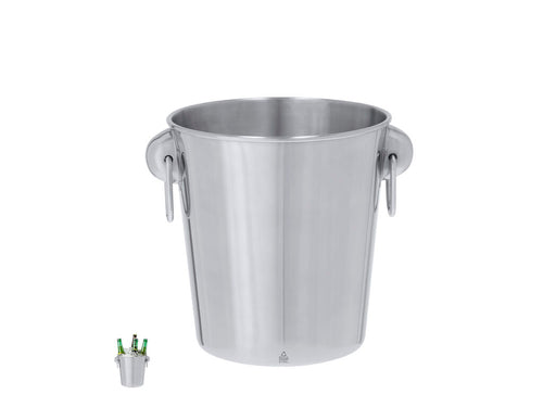 Accessori Per Bevande Daris Personalizzato - Secchiello in Acciaio Inox Riciclato con capacità di 4L
